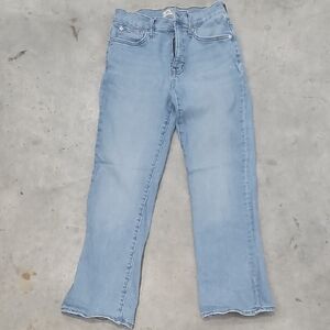Madewell Sky Blue Women's Wide Leg Jeans
